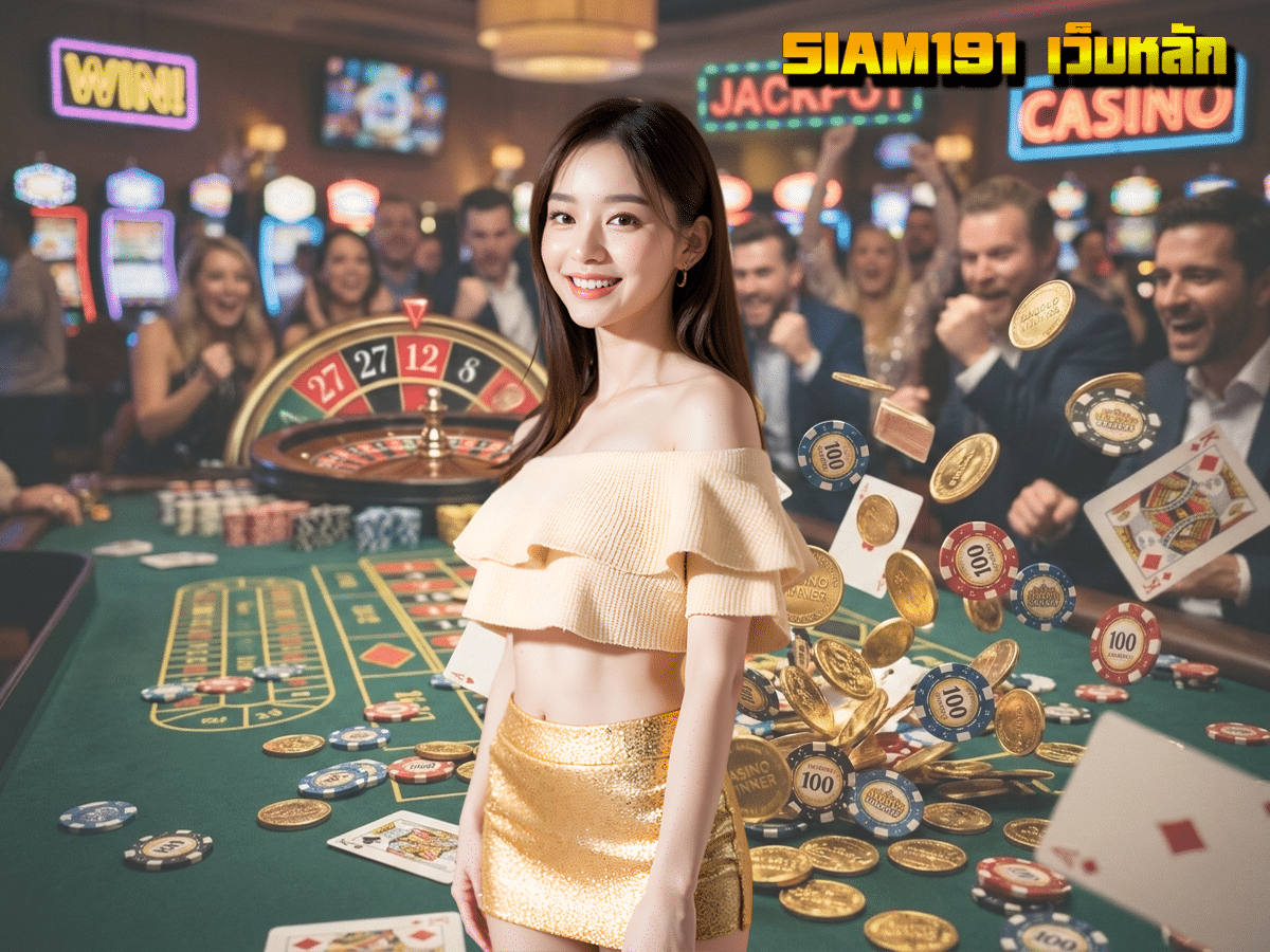 เจาะลึกความคุ้มค่า SIAM191 เว็บหลัก ปั่นสล็อตแตกกระจาย การันตีความปลอดภัย ไม่ผ่านเอเย่นต์